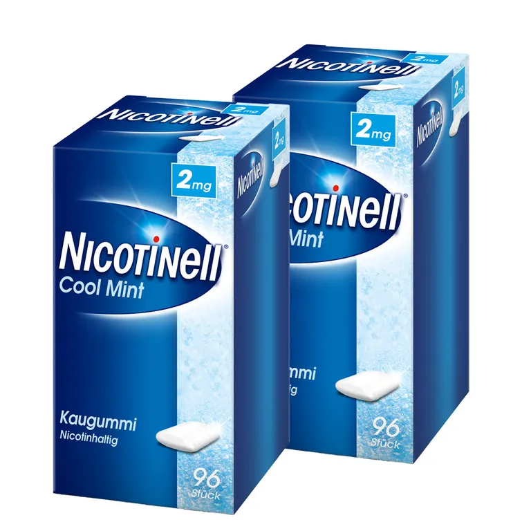 shopapotheke Nicotinell® 2mg Cool Mint Kaugummi Begrenzte Freigabe