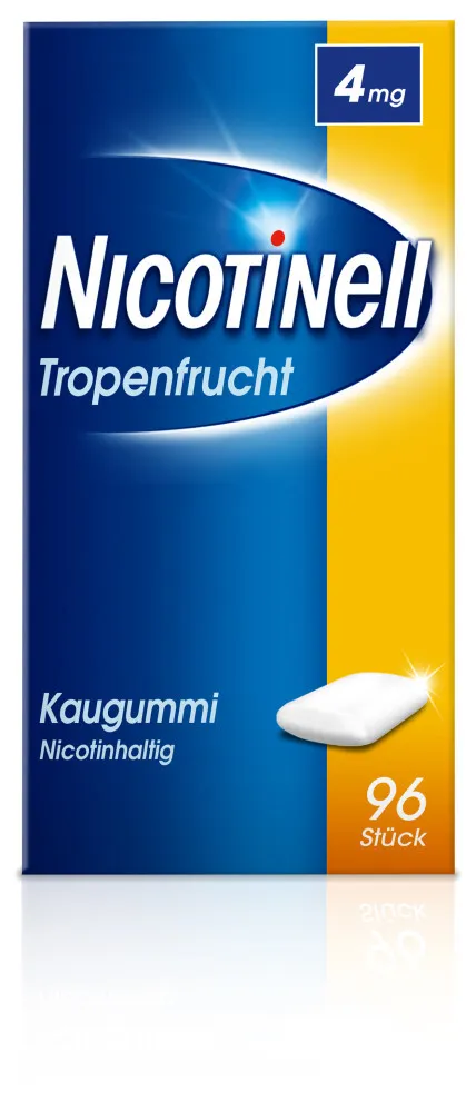 shopapotheke Nicotinell® 4 mg Tropenfrucht Kaugummi Vierteljährliche Förderung