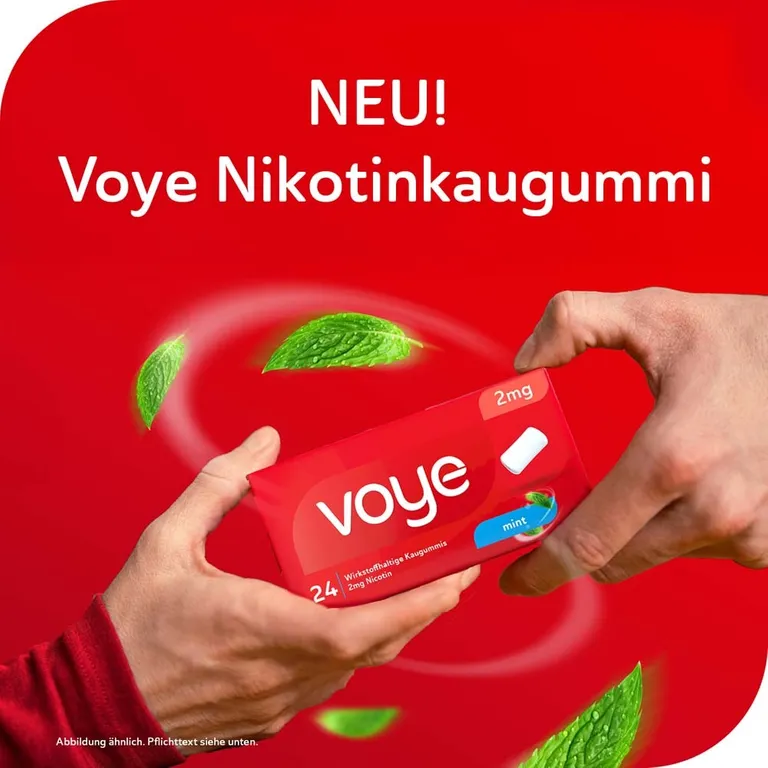 shopapotheke Voye Mint 4mg wirkstoffhaltiges Kaugummi Nur noch ein Tag übrig