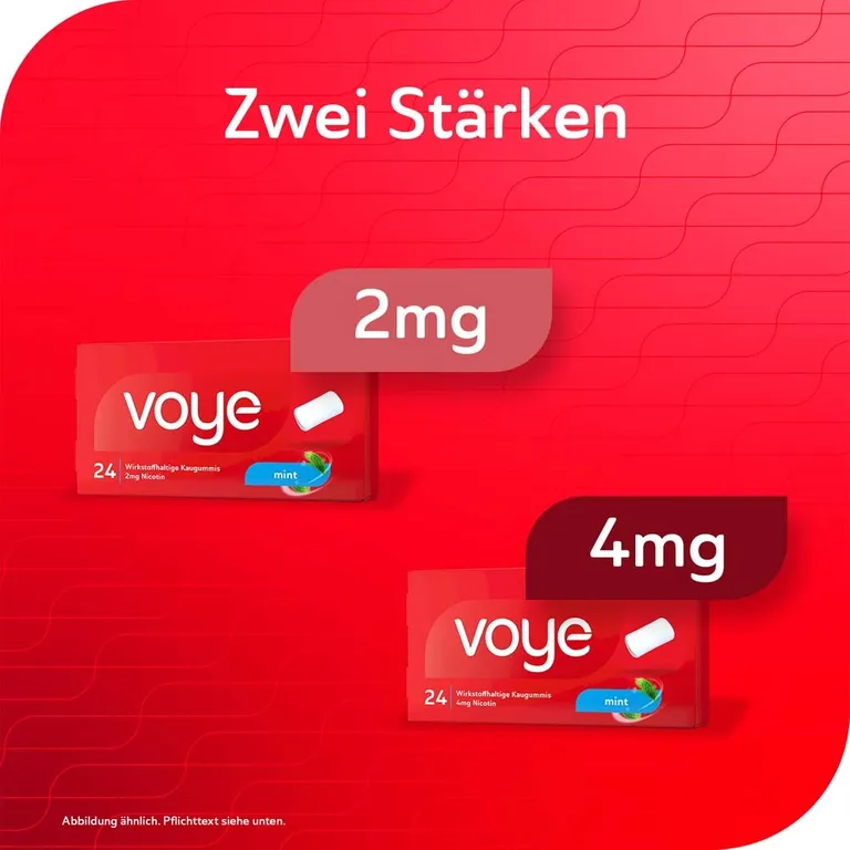 shopapotheke Voye Mint 4mg wirkstoffhaltiges Kaugummi Nur noch ein Tag übrig