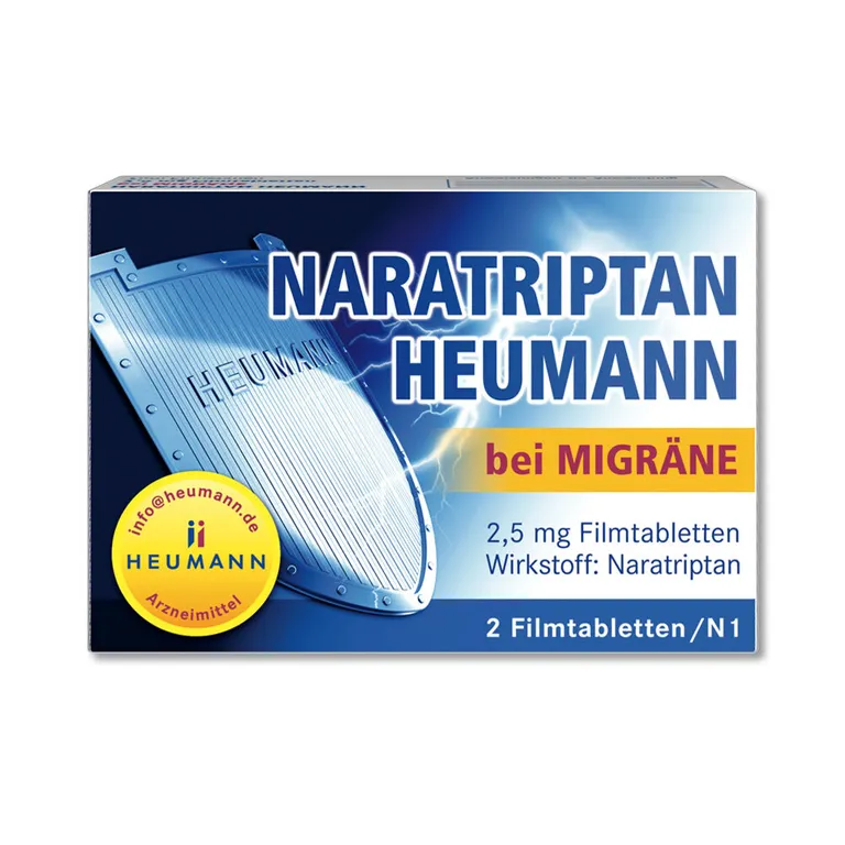 shopapotheke Naratriptan HEUMANN bei Migräne 2 5 mg Filmtabletten Clearance-Verkauf