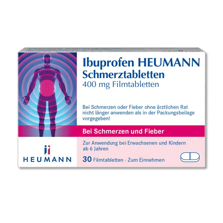 shopapotheke Ibuprofen HEUMANN Schmerztabletten 400 mg Filmtabletten zollfrei