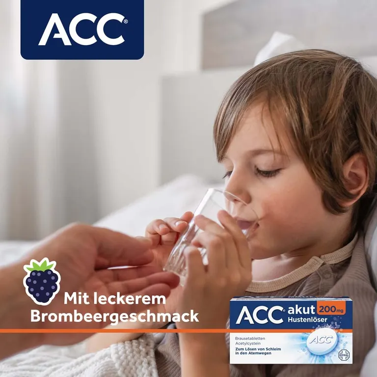 shopapotheke ACC® akut 200 mg bei Husten - Schleimlöser für die ganze Familie ab 2 Jahren 50% Rabatt für begrenzte Zeit