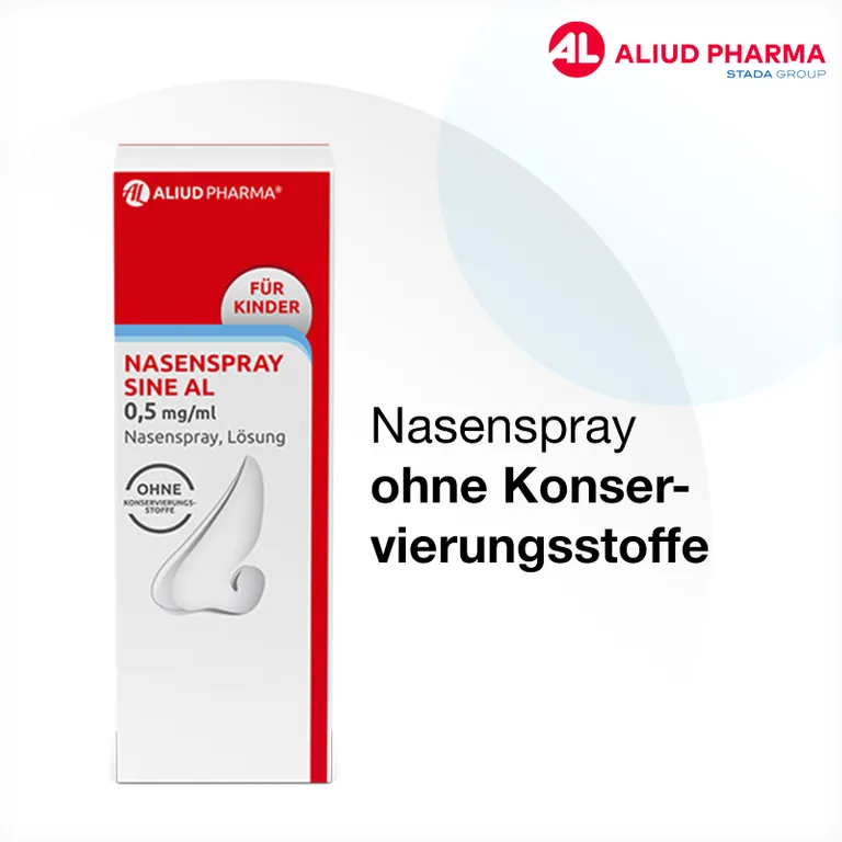shopapotheke Nasenspray sine AL 0 5 mg / ml bei Schnupfen Preisnachlass