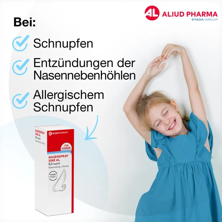 shopapotheke Nasenspray sine AL 0 5 mg / ml bei Schnupfen Preisnachlass