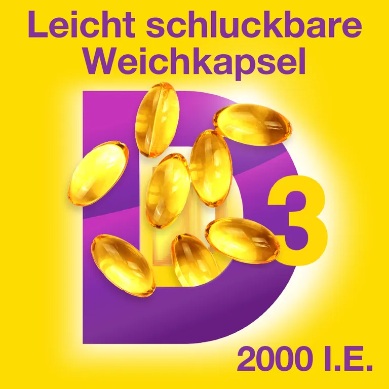 shopapotheke Vitamin D3 2000 I.E. VIGANTOLVIT Weichkapseln hochdosiert Neueste Mode