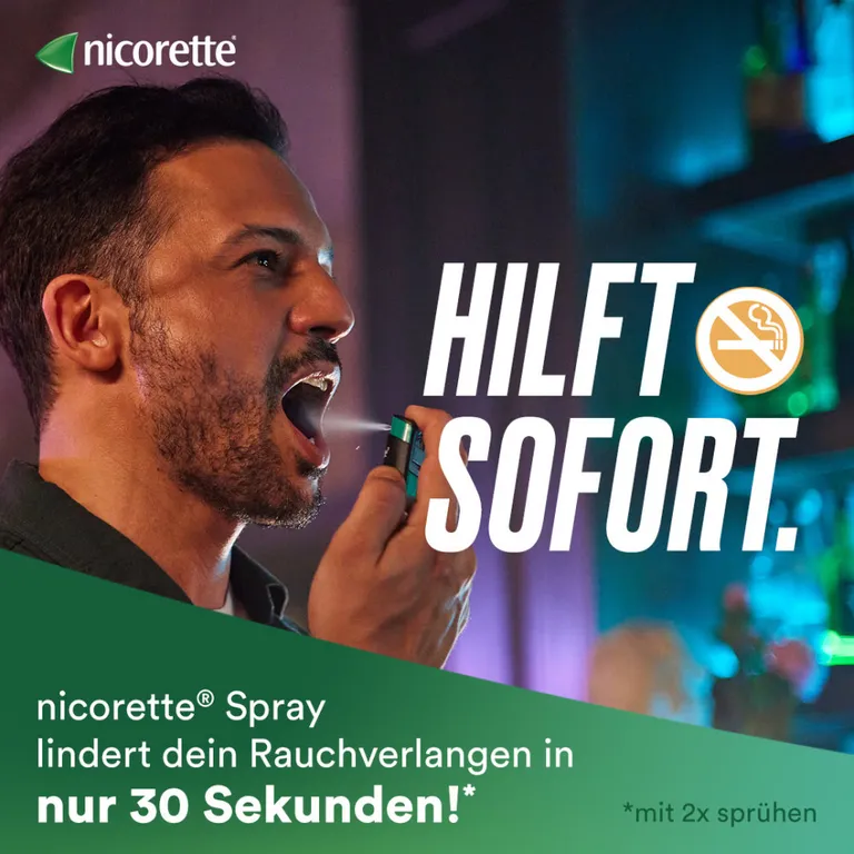 shopapotheke nicorette mint Spray zum Rauchen aufhören mit App-Funktion Bis zu 50% Rabatt