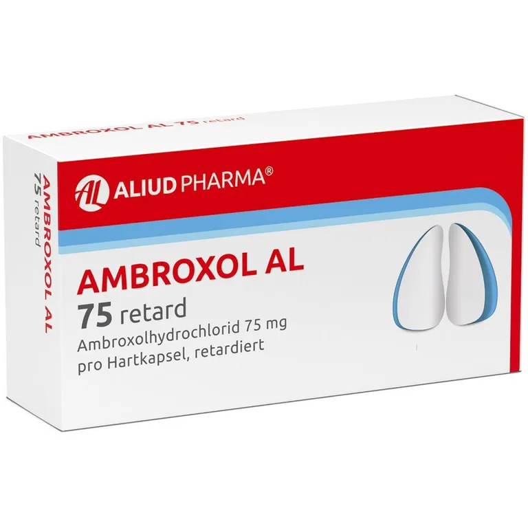 shopapotheke Ambroxol AL 75 retard zur Erleichterung des Abhustens bei erkältungsbedingter Bronchitis (Schleimlöser)