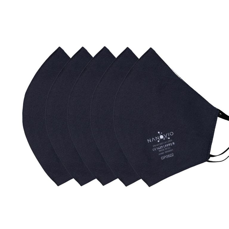 shopapotheke Nanovio FFP2 Maske wiederverwendbar I Black I Nano Maske aus Europa Kostenloser Versand international