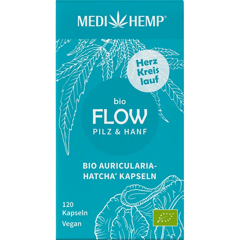shopapotheke MEDIHEMP Bio FLOW Auricularia-HATCHA® Kapseln zollfrei