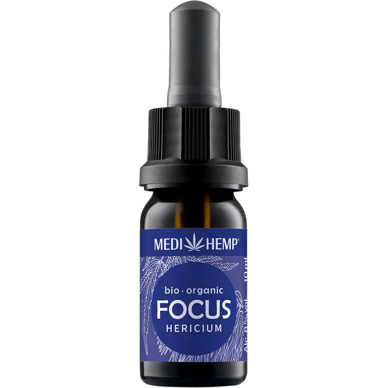 shopapotheke MEDIHEMP Bio FOCUS Hericium-Extrakt & Hanf 50% Rabatt für begrenzte Zeit