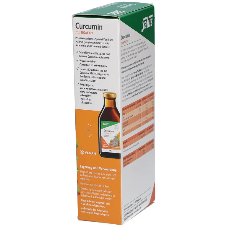 shopapotheke Salus Curcumin 202 Bioaktiv Tonikum Meist gekauft