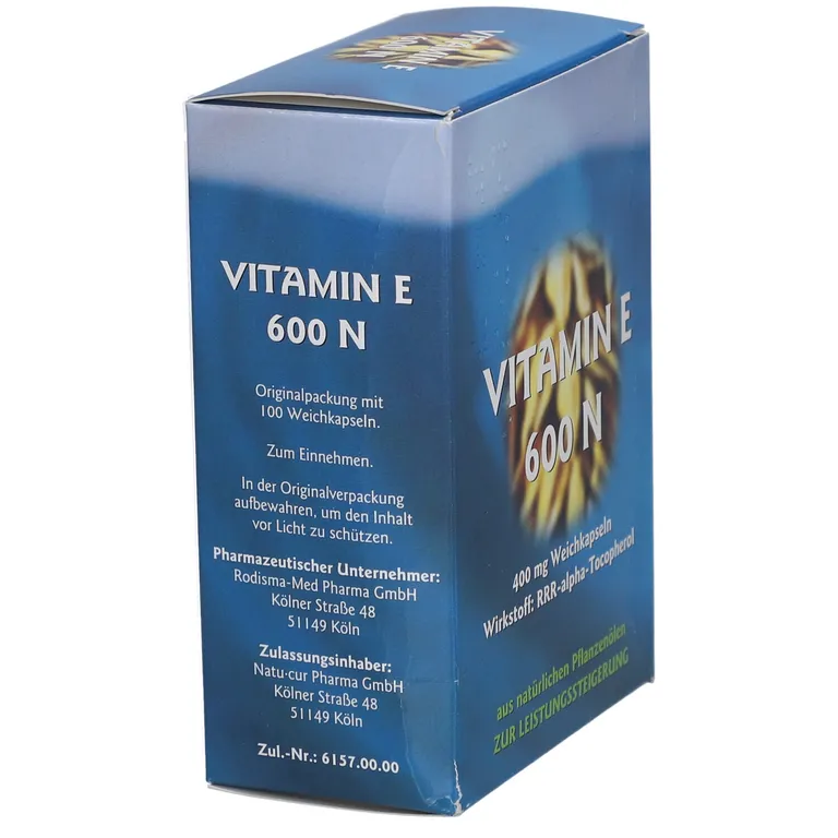 shopapotheke VITAMIN E 600 N Kostenloser Versand