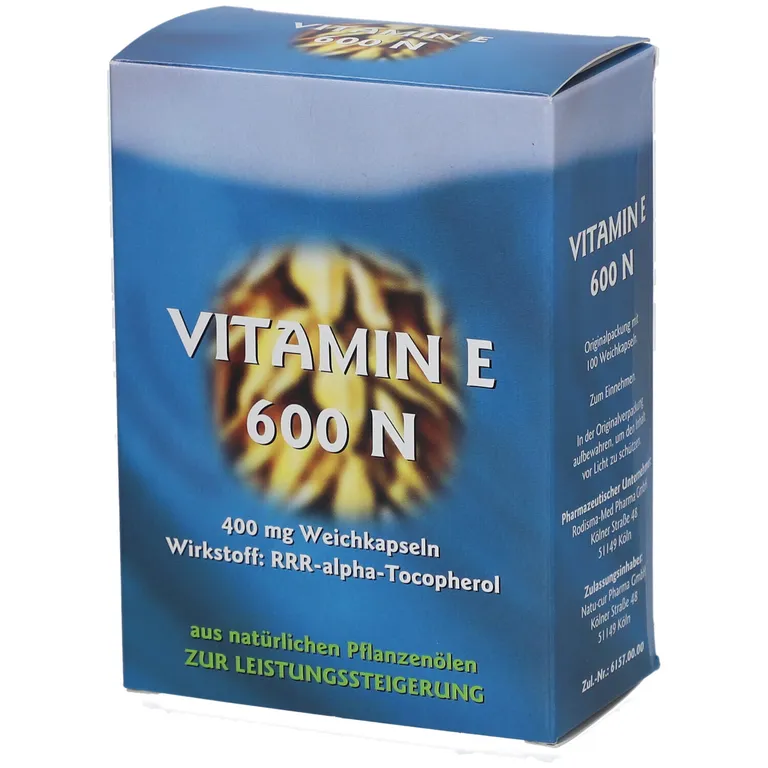shopapotheke VITAMIN E 600 N Kostenloser Versand