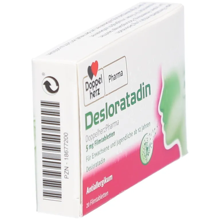 shopapotheke Desloratadin DoppelherzPharma 5 mg Filmtabletten Preisnachlass