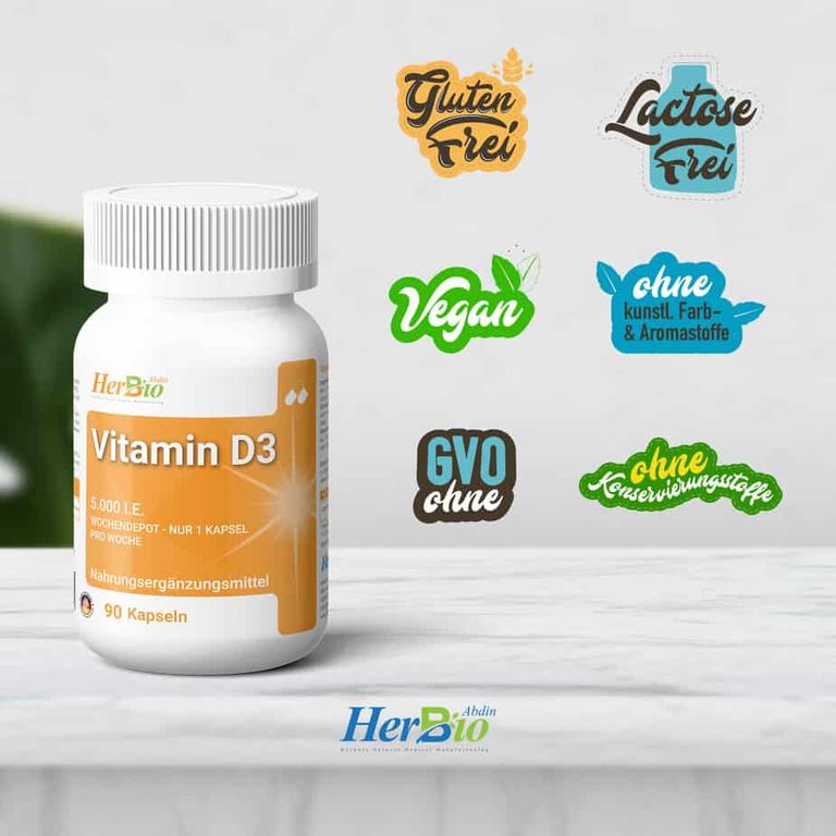 shopapotheke HerbBio Vitamin D3 5000 I.E Saisonschlussverkauf