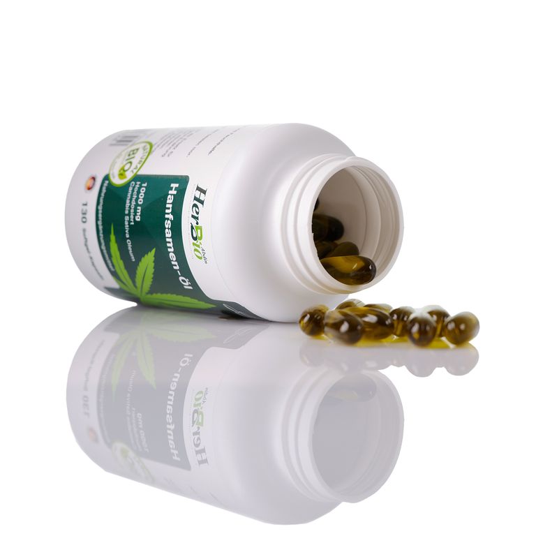 shopapotheke HerbBio bio Hanfsamen-Öl 1000mg Black Friday