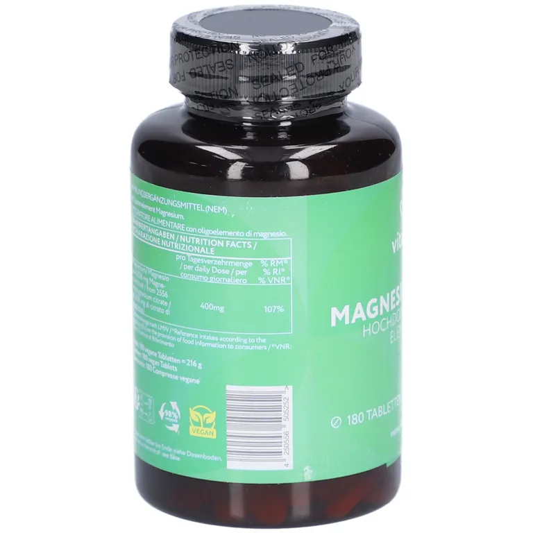 shopapotheke Vitabay Magnesiumcitrat – Hochdosiert 400 mg Elementar Vatertagsangebot