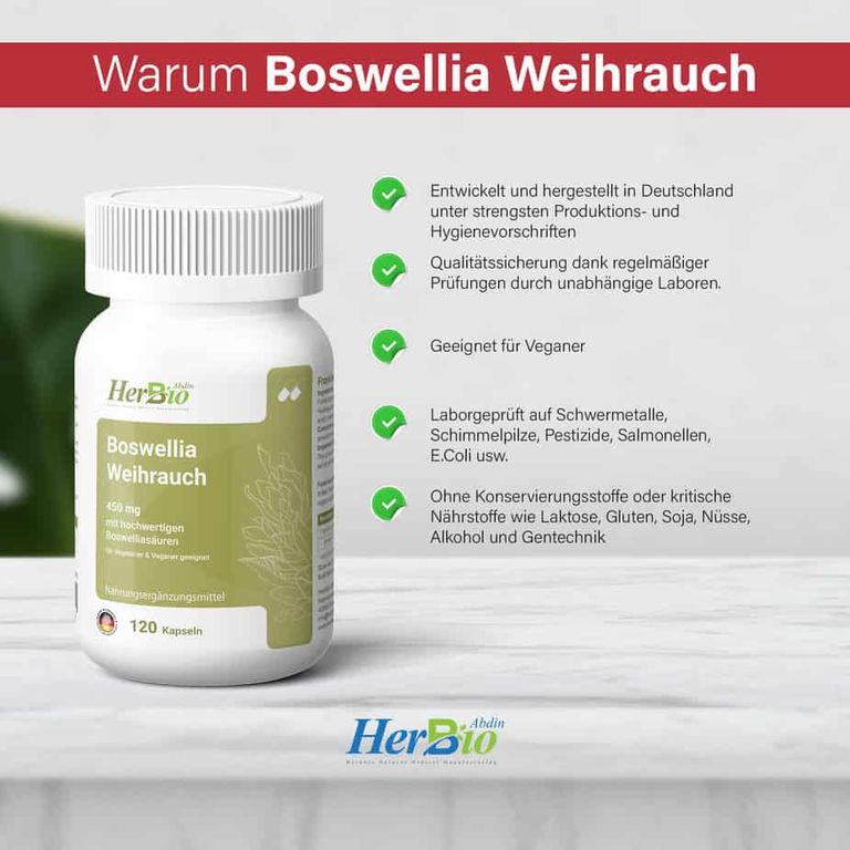 shopapotheke HerbBio Boswellia Weihrauch hochdosiert Große Rabatte
