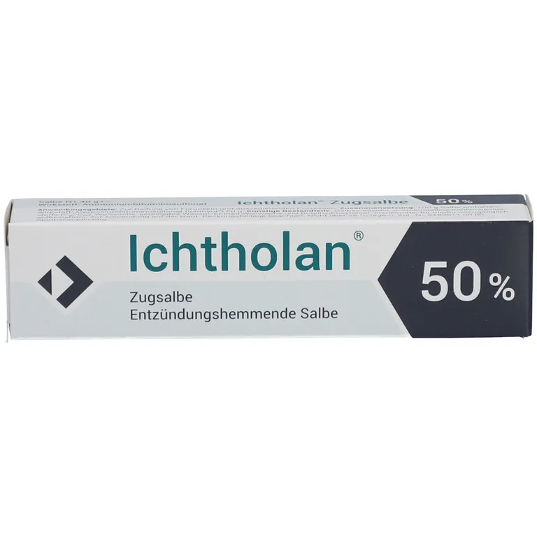 shopapotheke Ichtholan® 50 % Salbe – Zur Behandlung von Furunkeln und tiefen Abszessen Räumungsverkauf