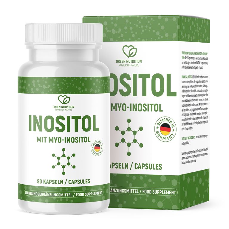 shopapotheke Inositol Kapseln mit Myo-Inositol - Green Nutrition Letzte 3 Tage