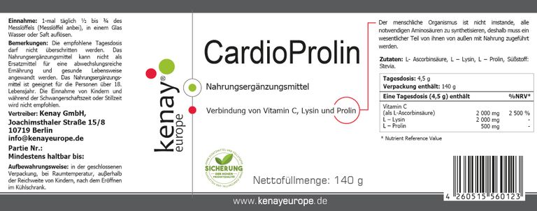 shopapotheke CardioProlin KENAY® zollfrei
