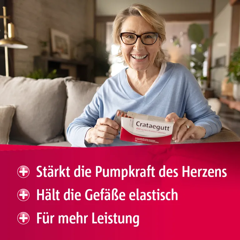 shopapotheke Crataegutt® 450 mg Herz-Kreislauf-Tabletten Exklusivangebot