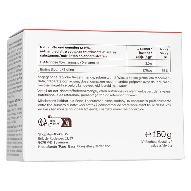 shopapotheke Redcare D-Mannose Osterangebot