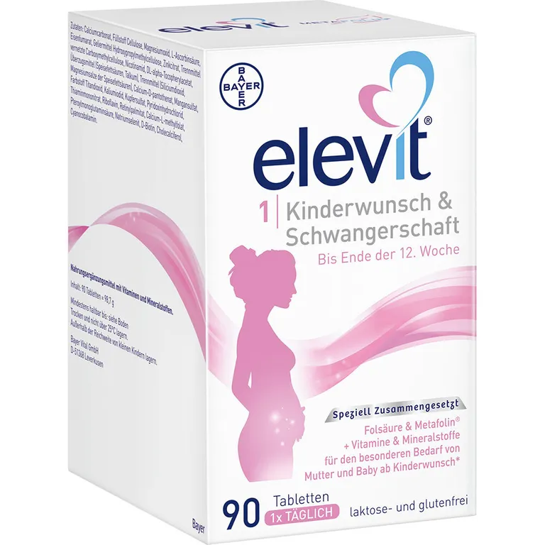 shopapotheke elevit® 1 Kinderwunsch & Schwangerschaft zollfrei