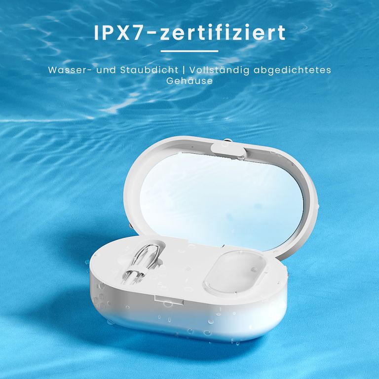 shopapotheke mfa® Ultraschallreinigungsgerät für harte & weiche Kontaktlinsen Auslauf