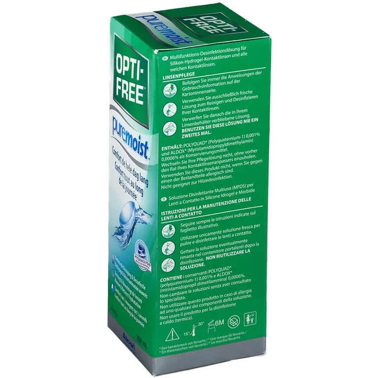 shopapotheke OPTI-FREE® Puremoist® Kontaktlinsenpflegemittel Schlussverkauf