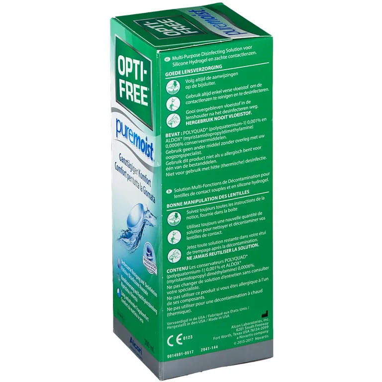 shopapotheke OPTI-FREE® Puremoist® Kontaktlinsenpflegemittel Schlussverkauf