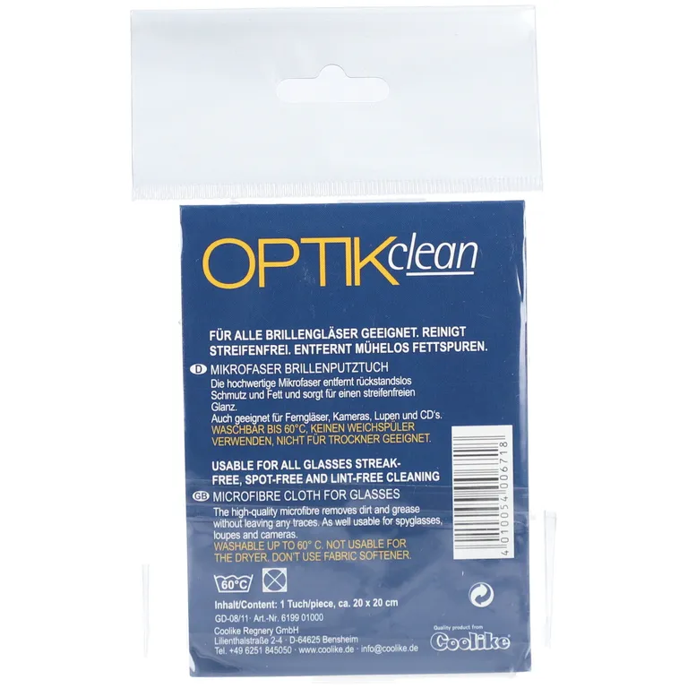 shopapotheke OPTIKclean Brillenreinigungstuch aus Microfaser Zeitlich begrenztes Angebot