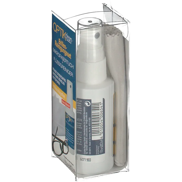 shopapotheke OPTIKclean Brillen-Reinigungsset Mikrofasertuch + Flüssigreiniger Blitzangebot