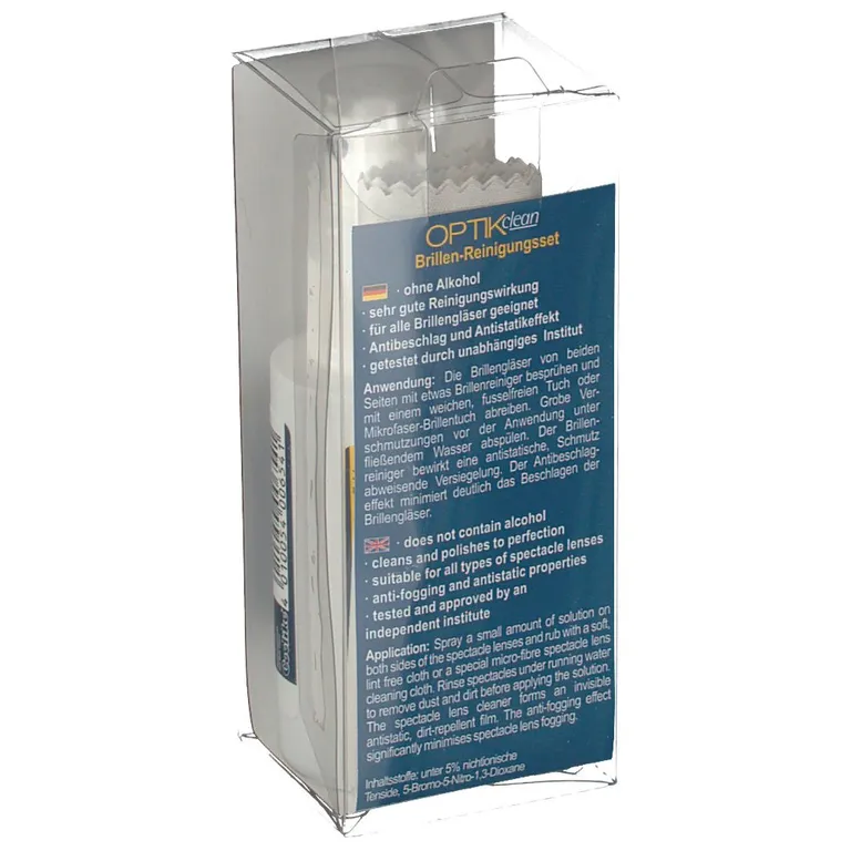 shopapotheke OPTIKclean Brillen-Reinigungsset Mikrofasertuch + Flüssigreiniger Blitzangebot