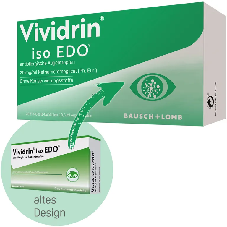 shopapotheke Vividrin® iso EDO® antiallergische Augentropfen Begrenztes Angebot