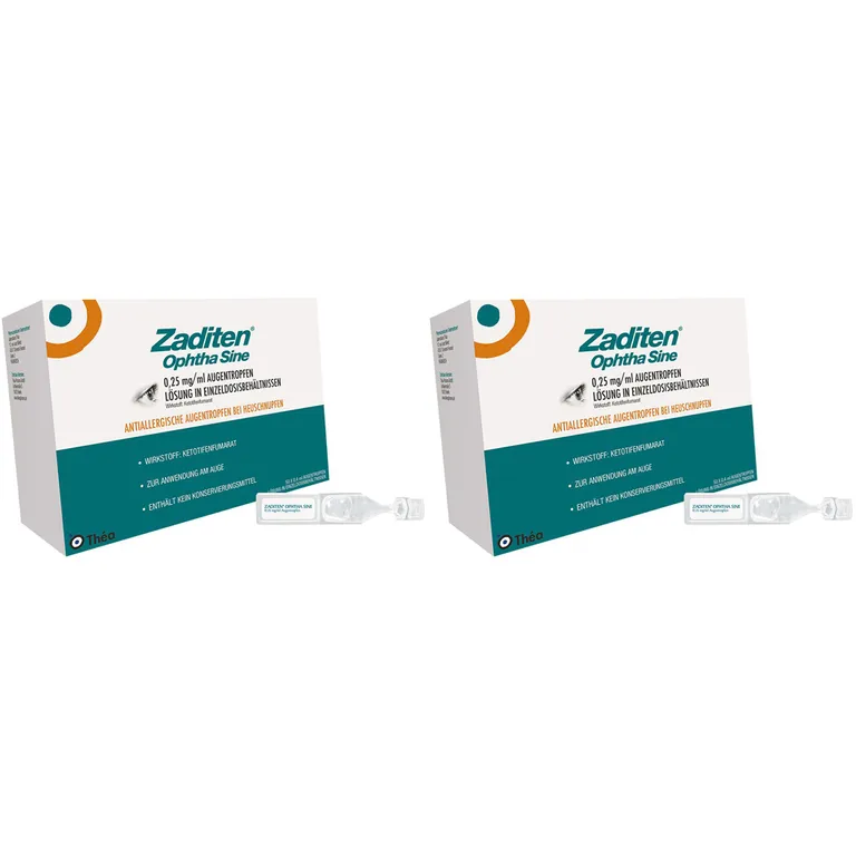 shopapotheke Zaditen® Ophtha sine Augentropfen Zeitlich begrenztes Angebot