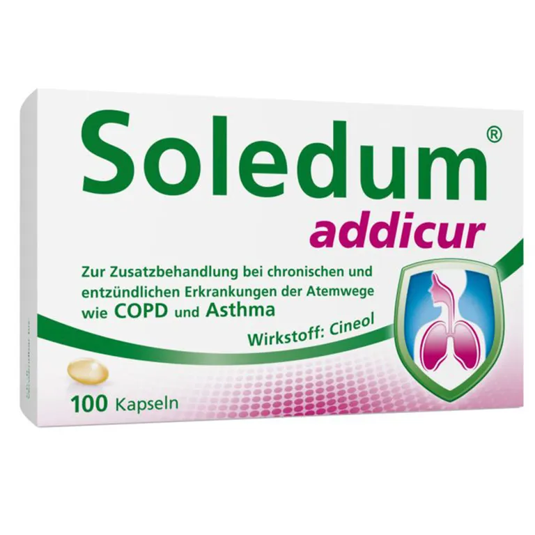 shopapotheke Soledum® addicur zur Zusatzbehandlung bei COPD und Asthma Exklusive Angebote