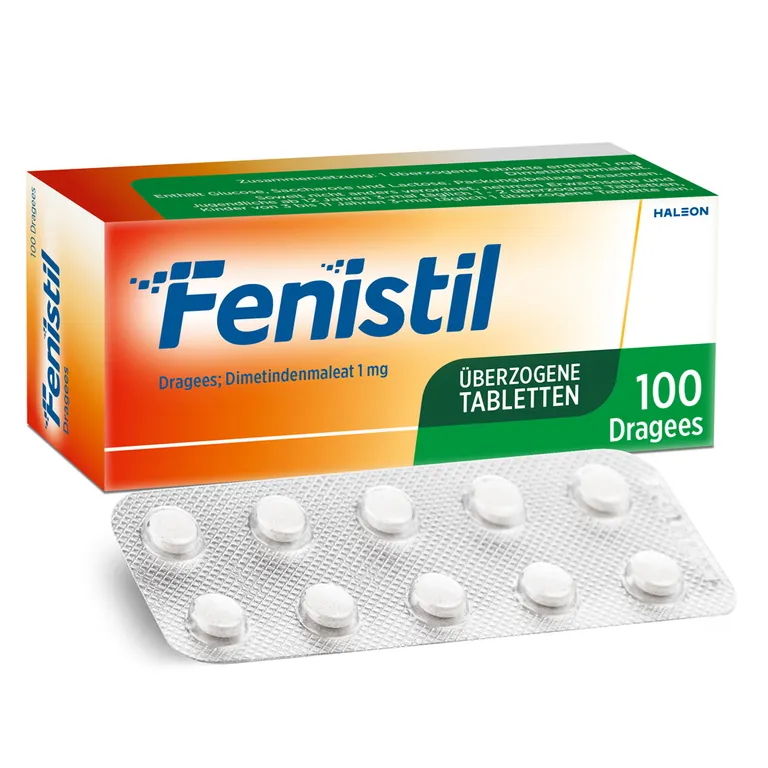 shopapotheke Fenistil Dragees Dimetindenmaleat 1 mg/Tablette Antiallergikum