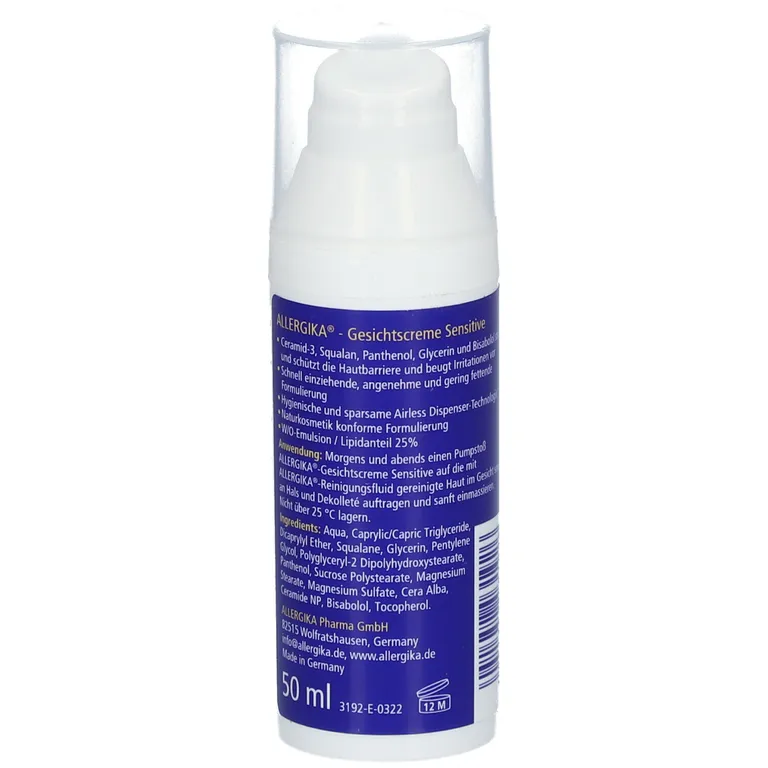 shopapotheke ALLERGIKA® Gesichtscreme Sensitive Kostenloser Versand international