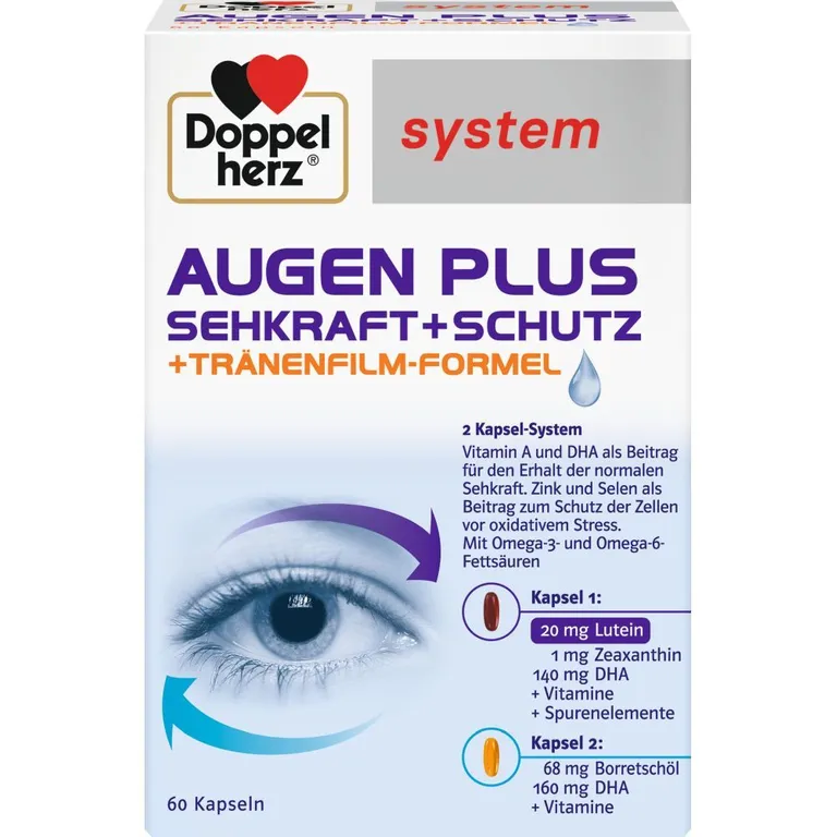 shopapotheke Doppelherz® system AUGEN PLUS SEHKRAFT + SCHUTZ Blitzangebot