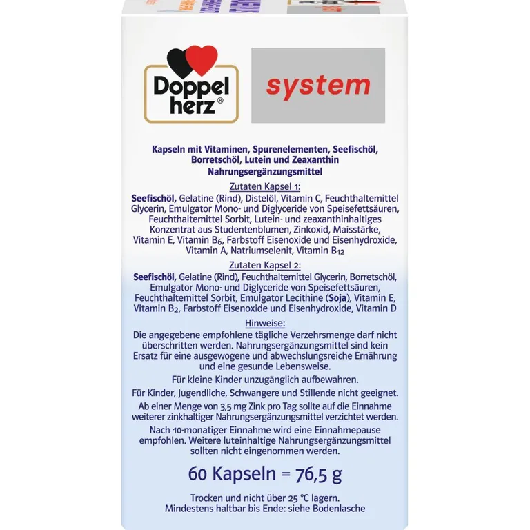 shopapotheke Doppelherz® system AUGEN PLUS SEHKRAFT + SCHUTZ Blitzangebot