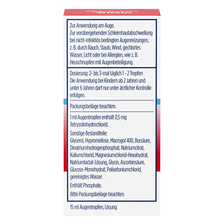 shopapotheke VISINE YXIN® HYDRO Riesige Ersparnisse
