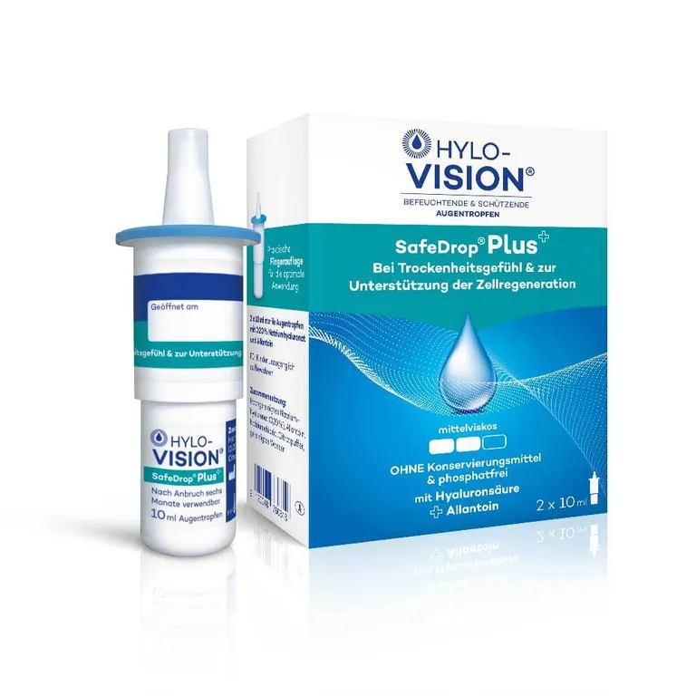 shopapotheke Hylo-Vision® SafeDrop® Plus Augentropfen Fabrikladen