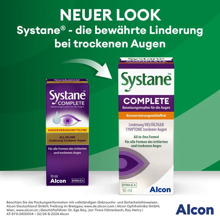 shopapotheke Systane™ COMPLETE ohne Konservierungsstoffe 2025