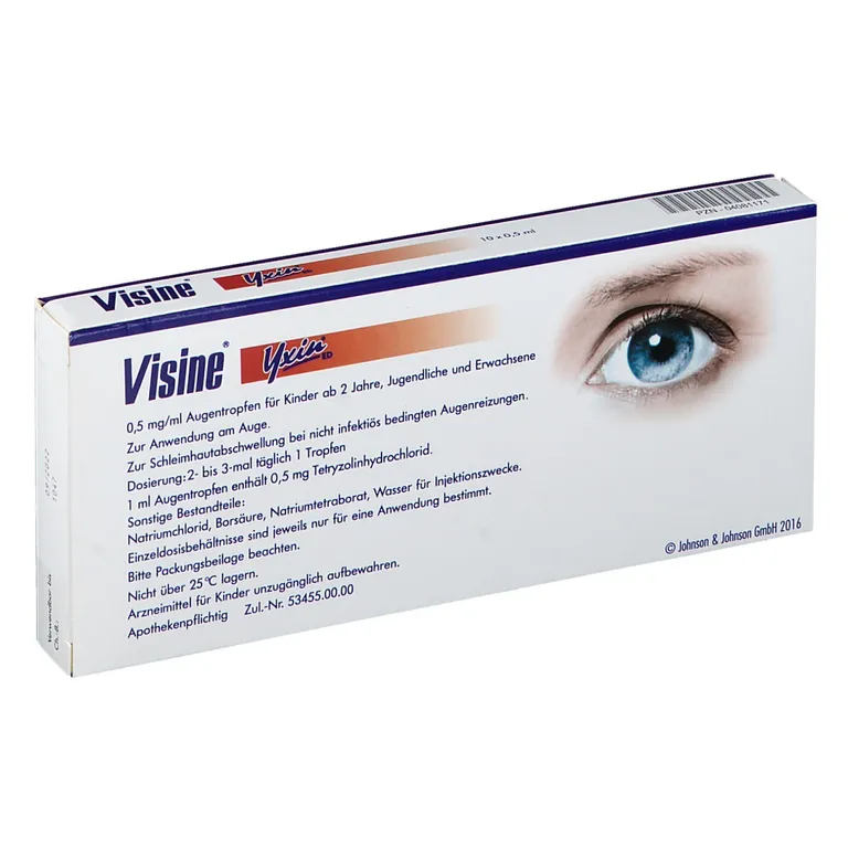 shopapotheke Visine® Yxin® ED Einzeldosispipetten Meist gekauft
