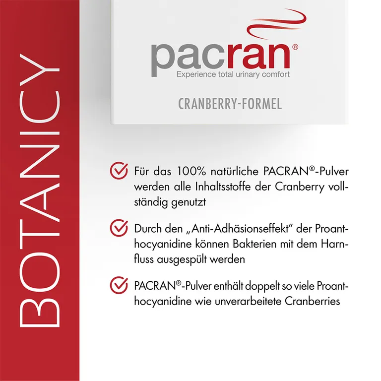shopapotheke BOTANICY Cranberry + D-Mannose Sonderangebote