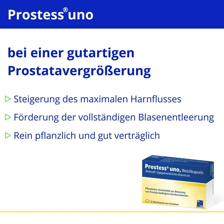 shopapotheke Prostess® uno Zeitbegrenzte Promotion