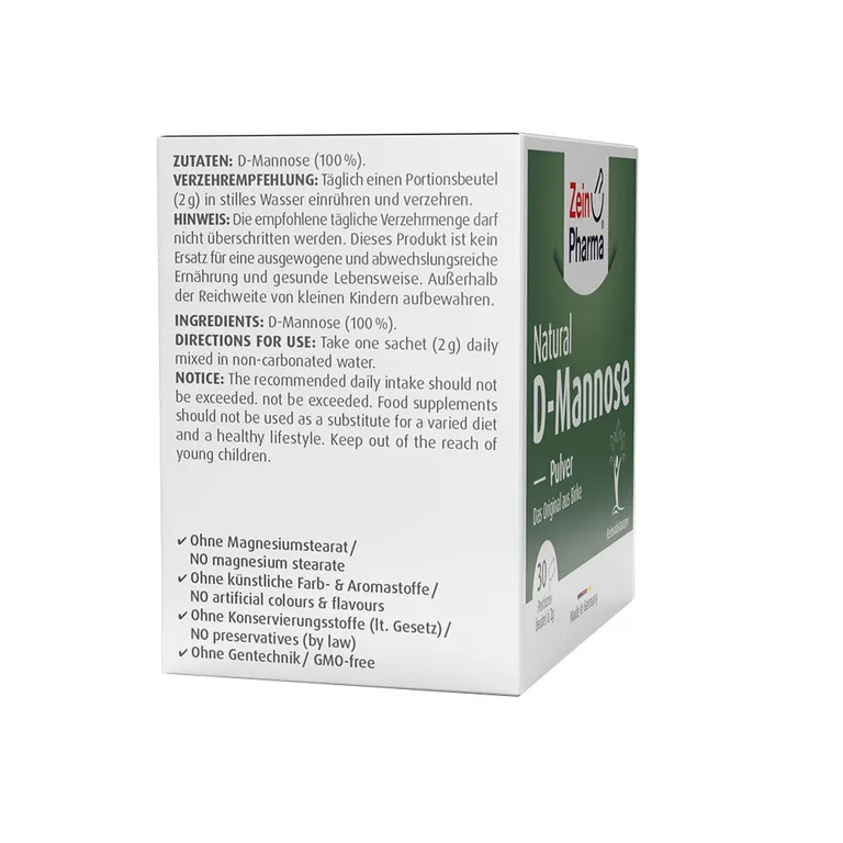 shopapotheke ZeinPharma® Natural D-Mannose 2000 mg Bis zu 65% Rabatt