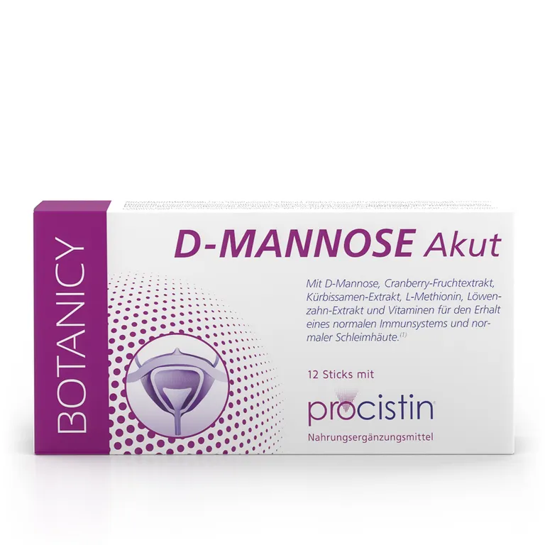 shopapotheke BOTANICY D-Mannose Akut Fabrikladen